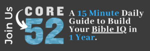 a 15 minute guide to build your Bible IQ in 1 year Sunrise church of Christ Spokane church